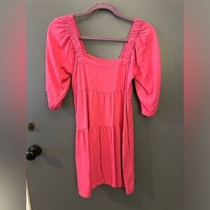 Shinestar 100% Rayon Pink Dress - Size XS